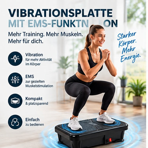 Vibrationsplatte VIP 350 mit EMS