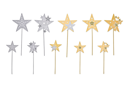 Deko-Stecker "Sternenhimmel", 10er-Set