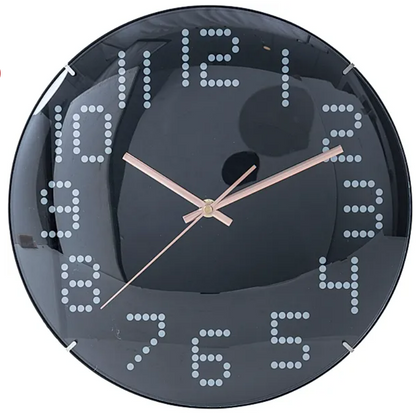 LED-Wanduhr mit Hintergrundbeleuchtung