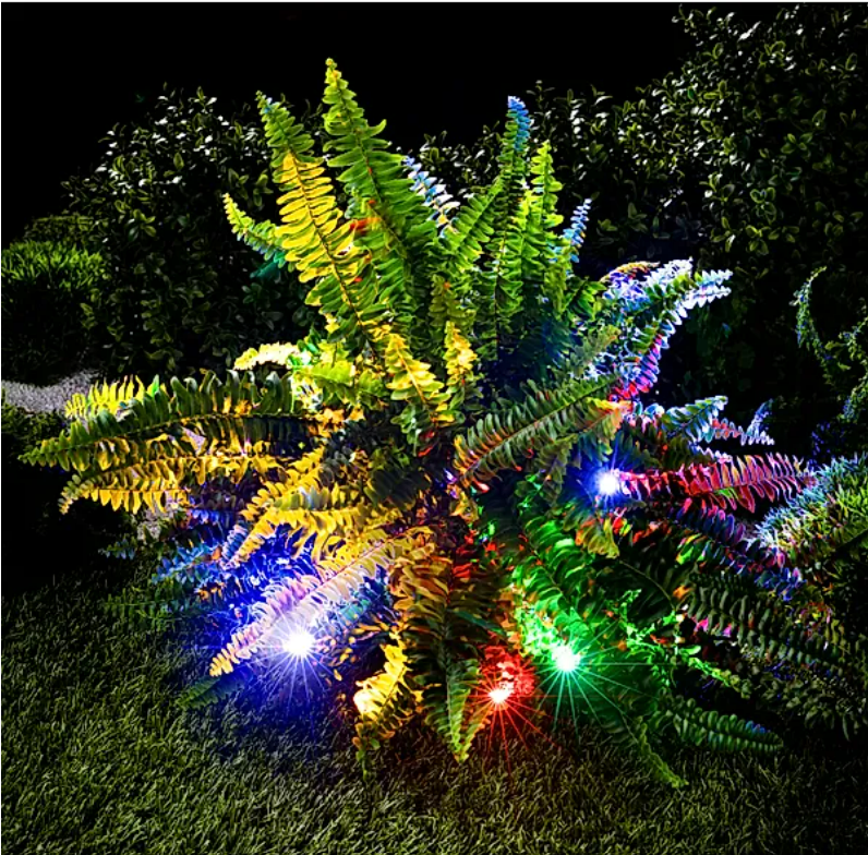 Solar-Gartenlichter "Color" 10-teilig