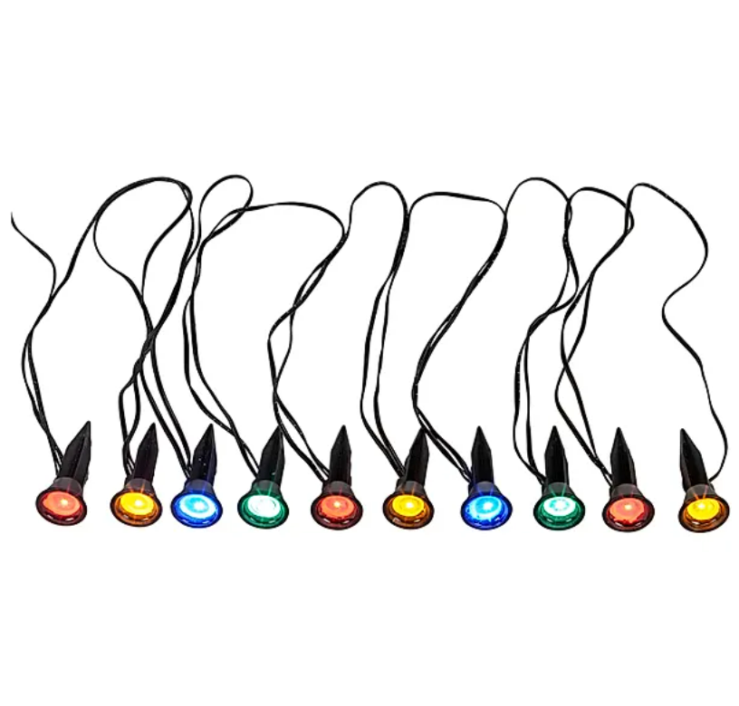 Solar-Gartenlichter "Color" 10-teilig