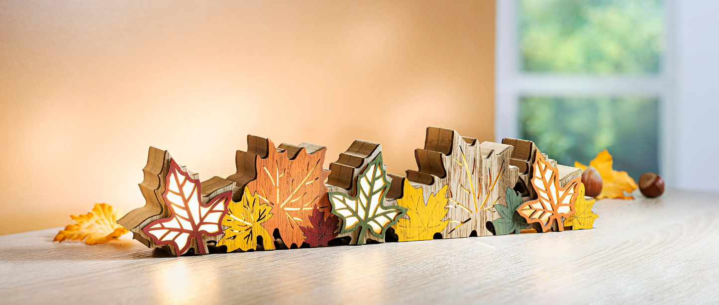 LED-Deko "Herbstlaub"