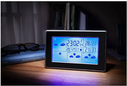 Funk-Wetterstation mit 4 Tagen Wetter
