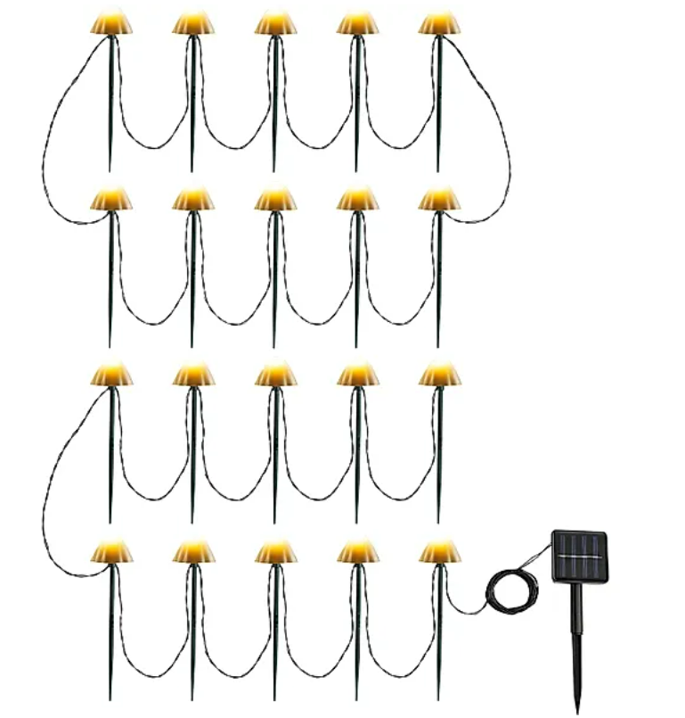 Solar-Stecker "Pilze" 20er-Set