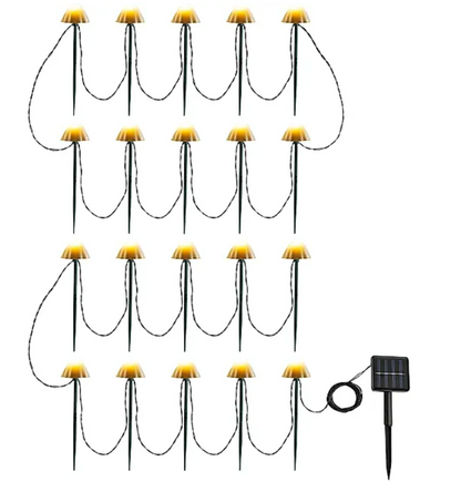 Solar-Stecker "Pilze" 20er-Set