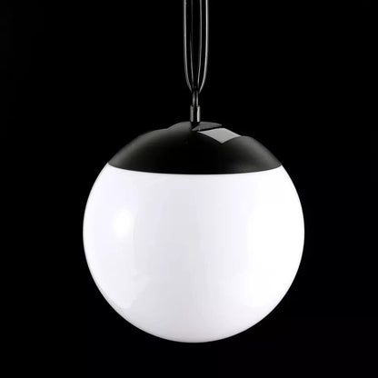 SONNENKERZE SOLAR-HÄNGEKUGELN "BIANCO", 2ER SET - LED LEUCHTKUGEL-SET SOLARBETRIEBEN - 2x SOLAR LED-KUGELN