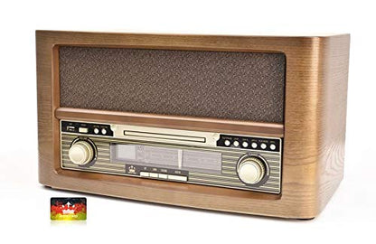 NEWTRO Nostalgie-Stereoanlage CD/UKW Rosie