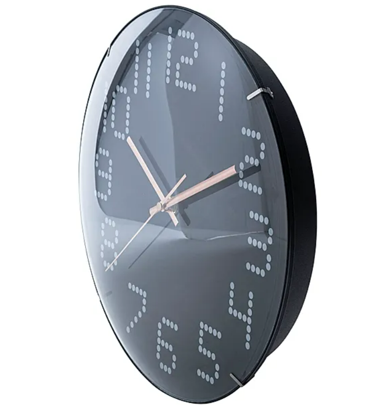 LED-Wanduhr mit Hintergrundbeleuchtung