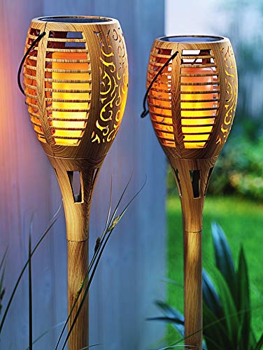 Sonnenkerze Solar-Gartenstecker