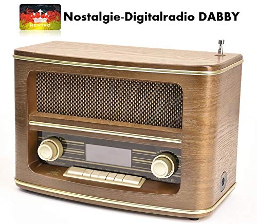 NEWTRO Nostalgie-Digitalradio DABBY