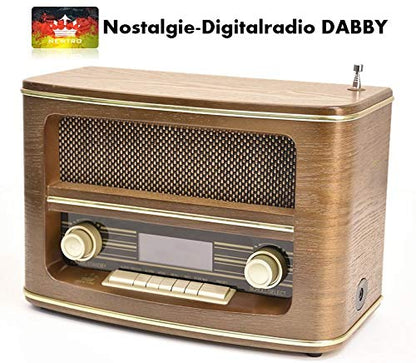 NEWTRO Nostalgie-Digitalradio DABBY