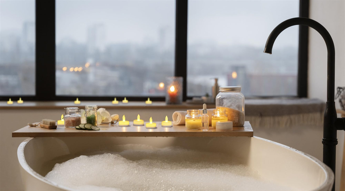 SONNENKERZE LED-TEELICHTER FLAME, 6ER-SET - sicher, rauchfrei, romantisch mit Flacker-Effekt