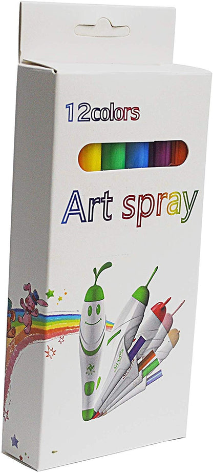 SOUCCESS Spraystifte-Nachfüllpack, 12tlg. Ersatzstifte Kabelloses Airbrush Spraystifte-Malset