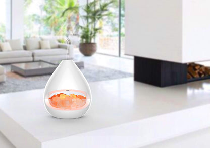 Aroma-Diffuser SALZKRISTALL-LEUCHTE, Luftbefeuchter, Salzkristalllampe, Ionisator, Duftöldiffuser, Aromatherapie, Raumharmonie