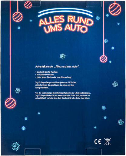 ADVENTSKALENDER AUTO - Adventskalender für Autofans, 24 x eine neue Überraschung für "Alles rund ums Auto"
