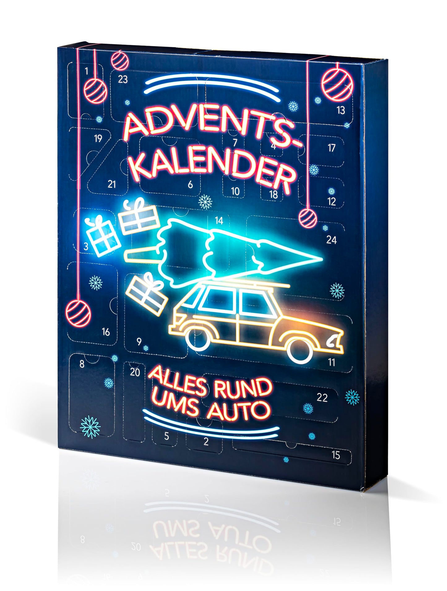 ADVENTSKALENDER AUTO - Adventskalender für Autofans, 24 x eine neue Überraschung für "Alles rund ums Auto"