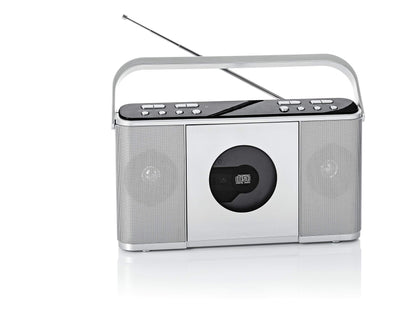 NEWTRO CD-Kofferradio mit DAB - CD, DAB+ Digitalradio, UKW/FM-Radio mit PLL-Tuner, USB-Playback, AUX-IN, UVM.