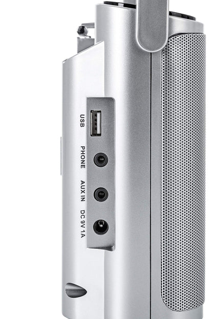 NEWTRO CD-Kofferradio mit DAB - CD, DAB+ Digitalradio, UKW/FM-Radio mit PLL-Tuner, USB-Playback, AUX-IN, UVM.