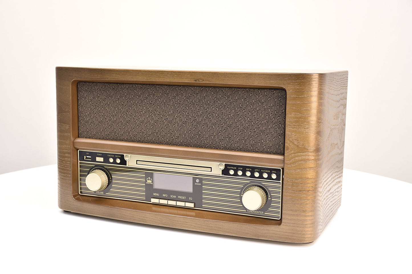 NEWTRO Nostalgie-Stereoanlage CD/DAB+/UKW Rhonda