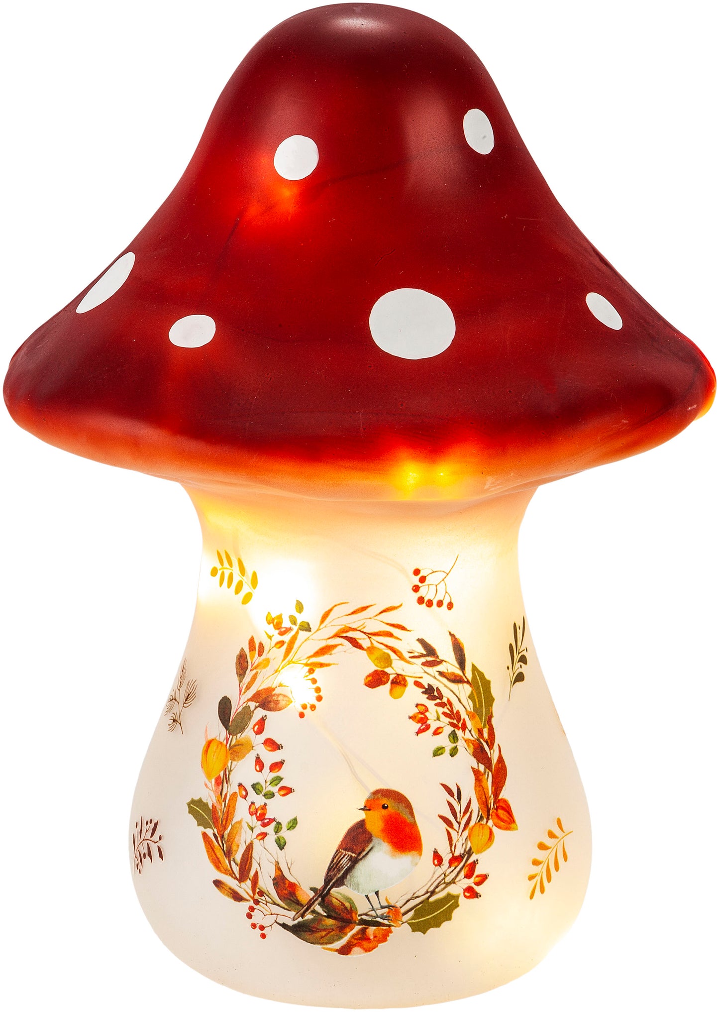 LED-Stimmungsleuchte "Fliegenpilz"