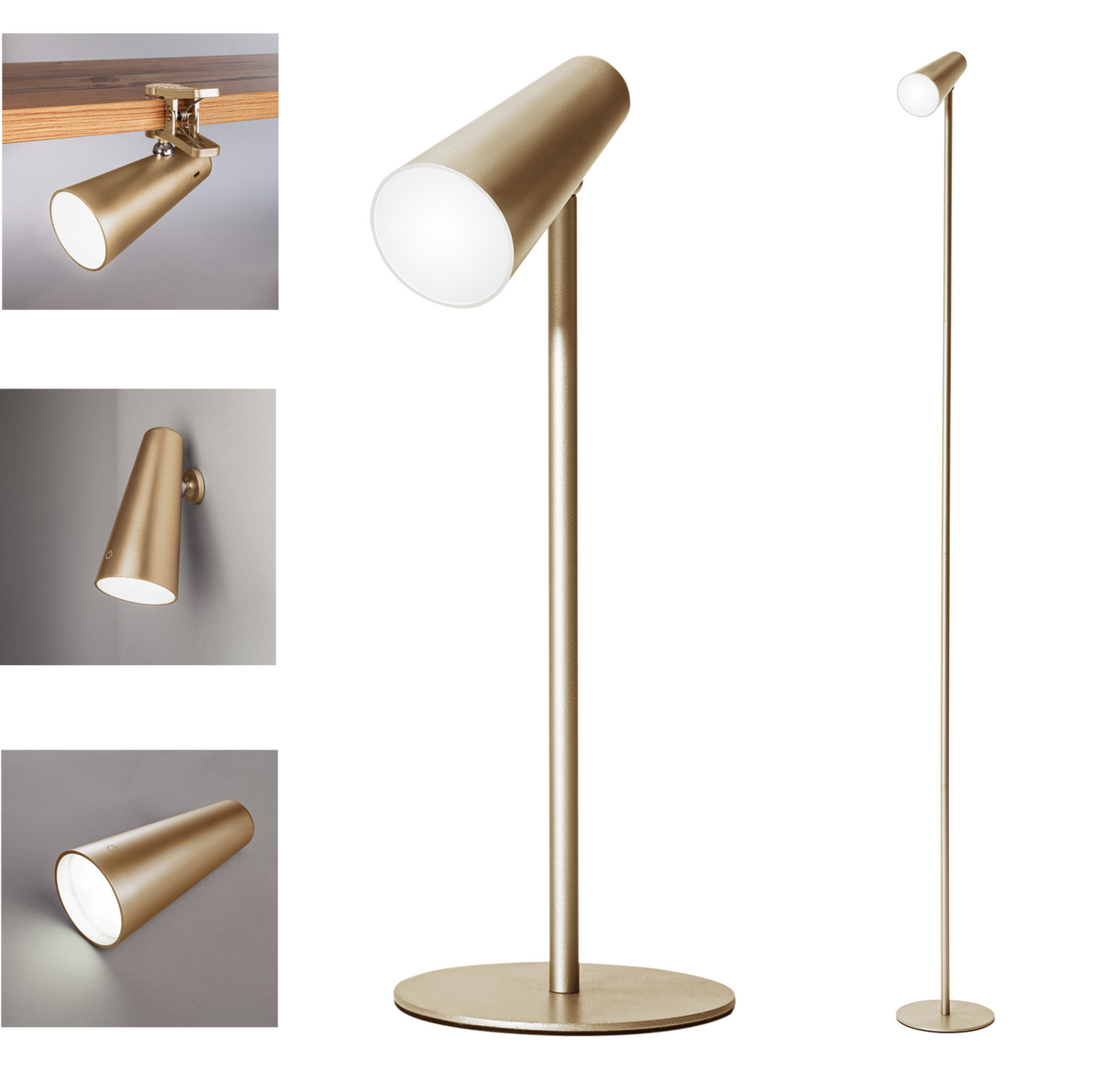 SONNENKERZE 5 IN 1 LED AKKU-MULTIFUNKTIONSLAMPE