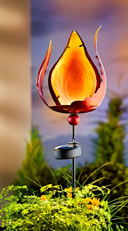 Solar-Gartenstecker "Flambio"